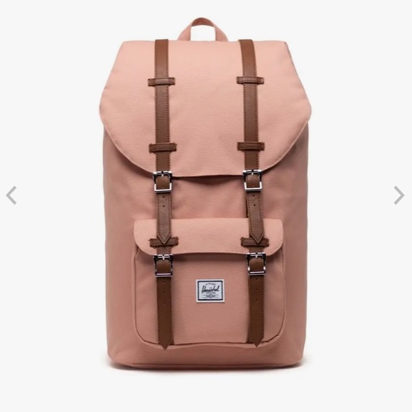 Herschel Supply Company Handbags - NWT Herschel Little America backpack in pink cafe crème